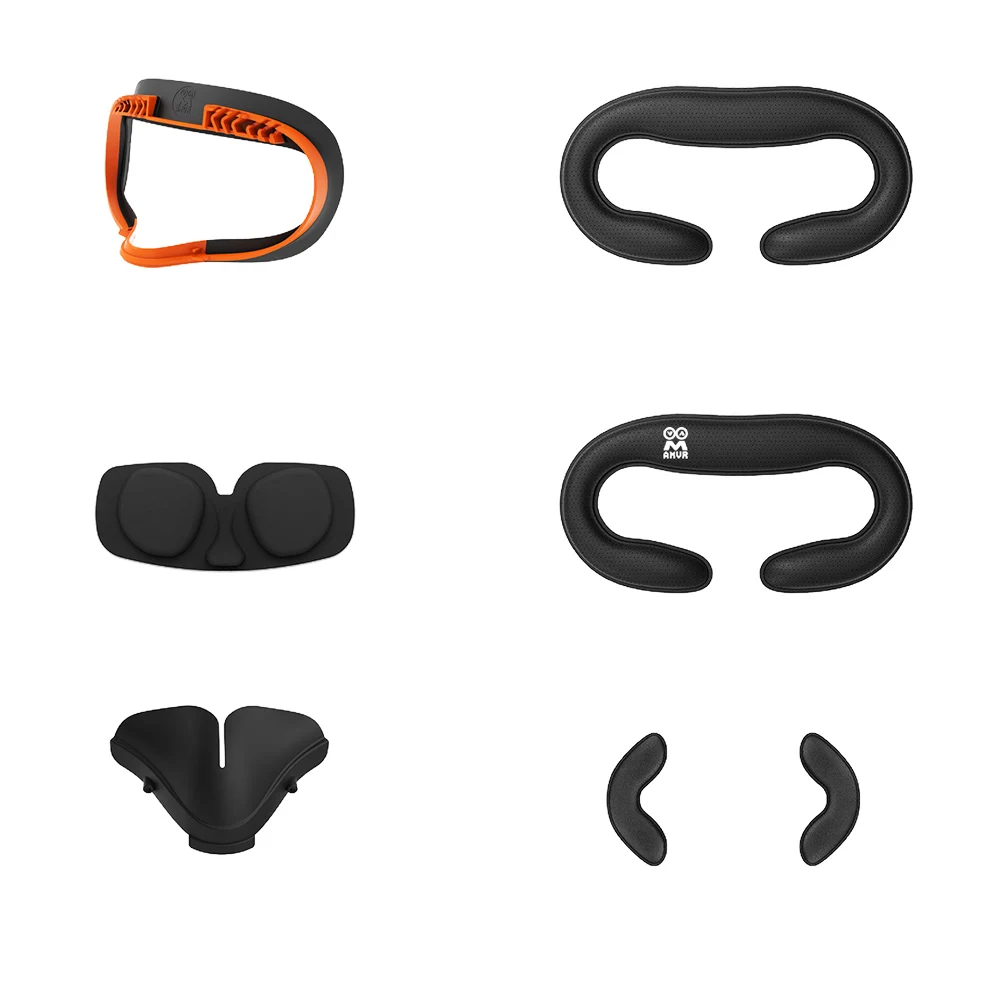 7 In 1 Soft Resilient Interface Bracket Anti Leakage VR Facial Pad Set Cushion Replacement Parts Easy Install For Oculus Quest 2
7 In 1 Soft Resilient Interface Bracket Anti Leakage VR Facial Pad Set Cushion Replacement Parts Easy Install For Oculus Quest 2