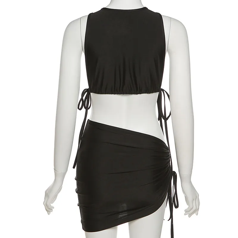 Summer Casual Women Crop Top And Mini Skirt Two Piece Set 2021 Summer New Club Streetwear Solid Lady Two Piece Skirt Set
Summer Casual Women Crop Top And Mini Skirt Two Piece Set 2021 Summer New Club Streetwear Solid Lady Two Piece Skirt Set