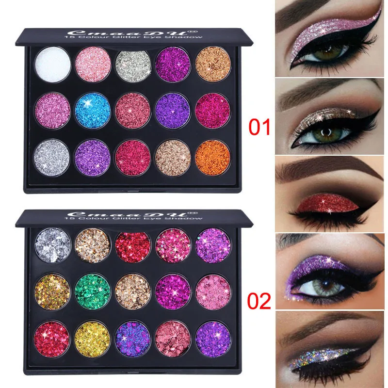 15 Color Glitter Eyeshadow Palette Professional Nude Makeup Set Palette Long-lasting Eye Shadow Pallet Cosmetic Maquillage
15 Color Glitter Eyeshadow Palette Professional Nude Makeup Set Palette Long-lasting Eye Shadow Pallet Cosmetic Maquillage