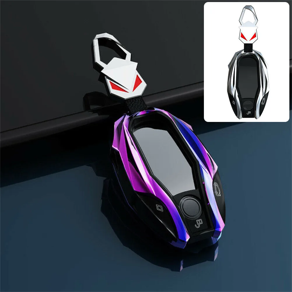 1pc Car LCD Display Key Case Cover Zinc Alloy + Silicone Parts For BMW 5 7 Series 740 530 G30 GT X3 X5 X6 Practical Key Case
1pc Car LCD Display Key Case Cover Zinc Alloy + Silicone Parts For BMW 5 7 Series 740 530 G30 GT X3 X5 X6 Practical Key Case