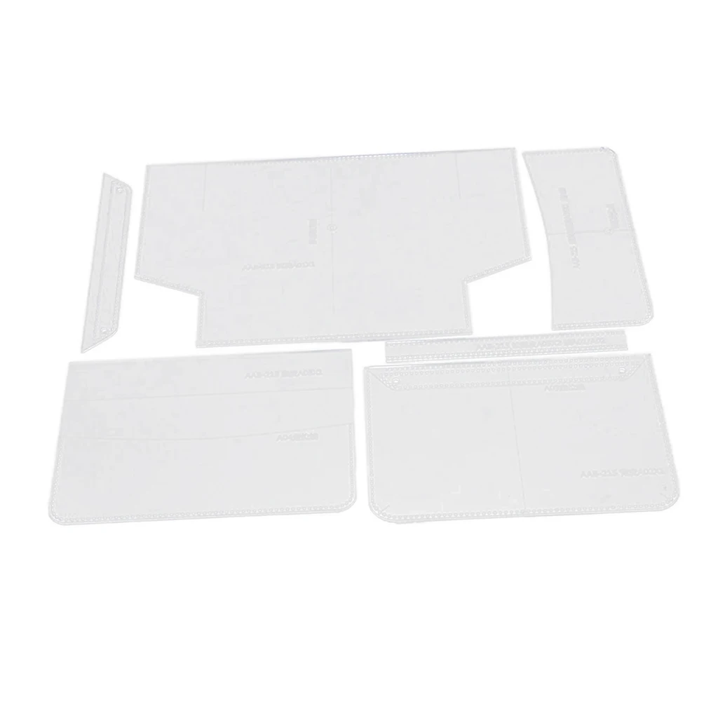 6pcs Clear Acrylic Stencils Leather Craft Quilting Templates For Making Shoulder
6pcs Clear Acrylic Stencils Leather Craft Quilting Templates For Making Shoulder