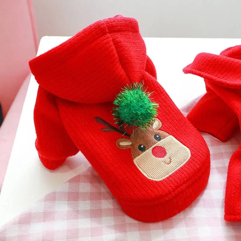 New Christmas Winter Pet Dog Clothes Hoodies Dog Clothes Small Dog Clothes Costume Warm Plush Elk Couple Dress Skirt Sweater
New Christmas Winter Pet Dog Clothes Hoodies Dog Clothes Small Dog Clothes Costume Warm Plush Elk Couple Dress Skirt Sweater