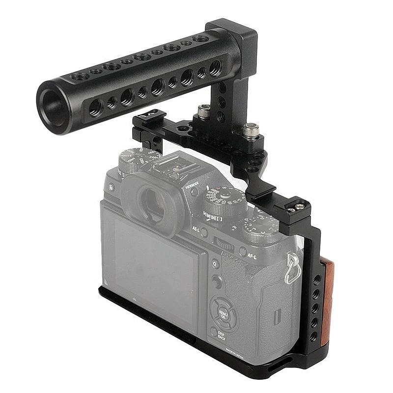 Camera Cage Protective Case Mount for Fujifilm X-T2 / X-T3 with Top Handle Grip Camera Photo Studio Photography Kit
Camera Cage Protective Case Mount for Fujifilm X-T2 / X-T3 with Top Handle Grip Camera Photo Studio Photography Kit