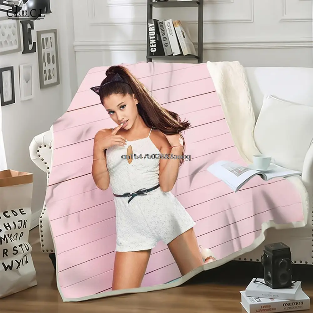 CLOOCL Star Singer Ariana Grande Blankets 3D Print Child Gift Adult Quilt Throws Blanket Sofa Travel Teens Student Blanket
CLOOCL Star Singer Ariana Grande Blankets 3D Print Child Gift Adult Quilt Throws Blanket Sofa Travel Teens Student Blanket