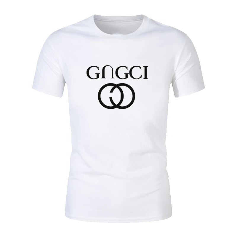 Лето 2021, топы с коротким рукавом, модные мужские повседневные спортивные футболки с буквенным принтом GC, мужские и женские топы, уличные фут...
Лето 2021, топы с коротким рукавом, модные мужские повседневные спортивные футболки с буквенным принтом GC, мужские и женские топы, уличные фут...