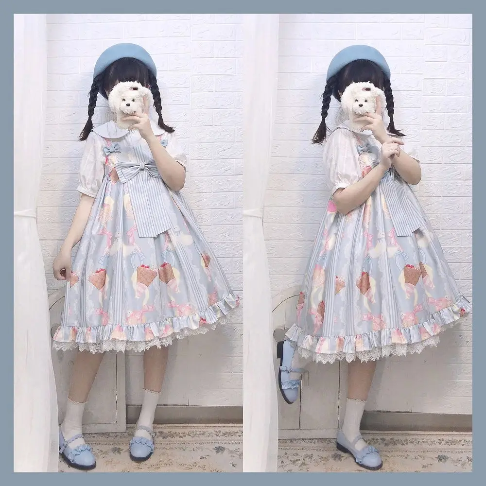 Милое Платье Lolita Cuckoo десертное платье лолиты Jsk платье на бретельках женское винтажное розовое платье японский Harajuku Kawaii Милая одежда
Милое Платье Lolita Cuckoo десертное платье лолиты Jsk платье на бретельках женское винтажное розовое платье японский Harajuku Kawaii Милая одежда