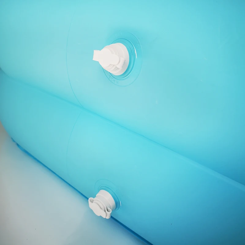 Двухслойный бассейн для шариков детский надувной из пластика утолщение