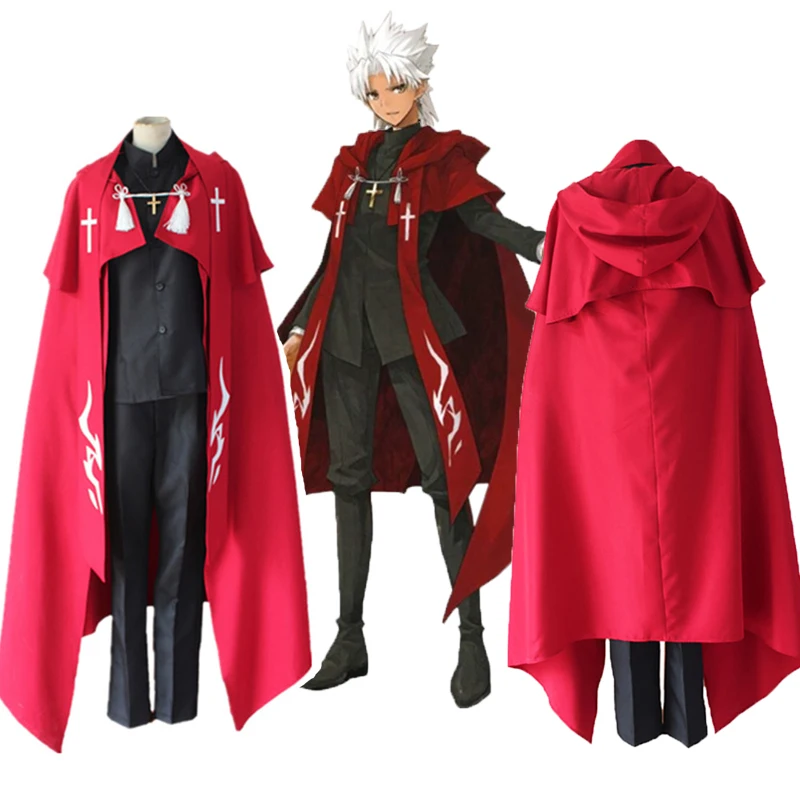 Аниме Fate Grand Order Косплей Amakusa Shirou Tokisada Униформа Fate Apocrypha Shirou Kotomine необычный костюм для вечеринки holloween
Аниме Fate Grand Order Косплей Amakusa Shirou Tokisada Униформа Fate Apocrypha Shirou Kotomine необычный костюм для вечеринки holloween