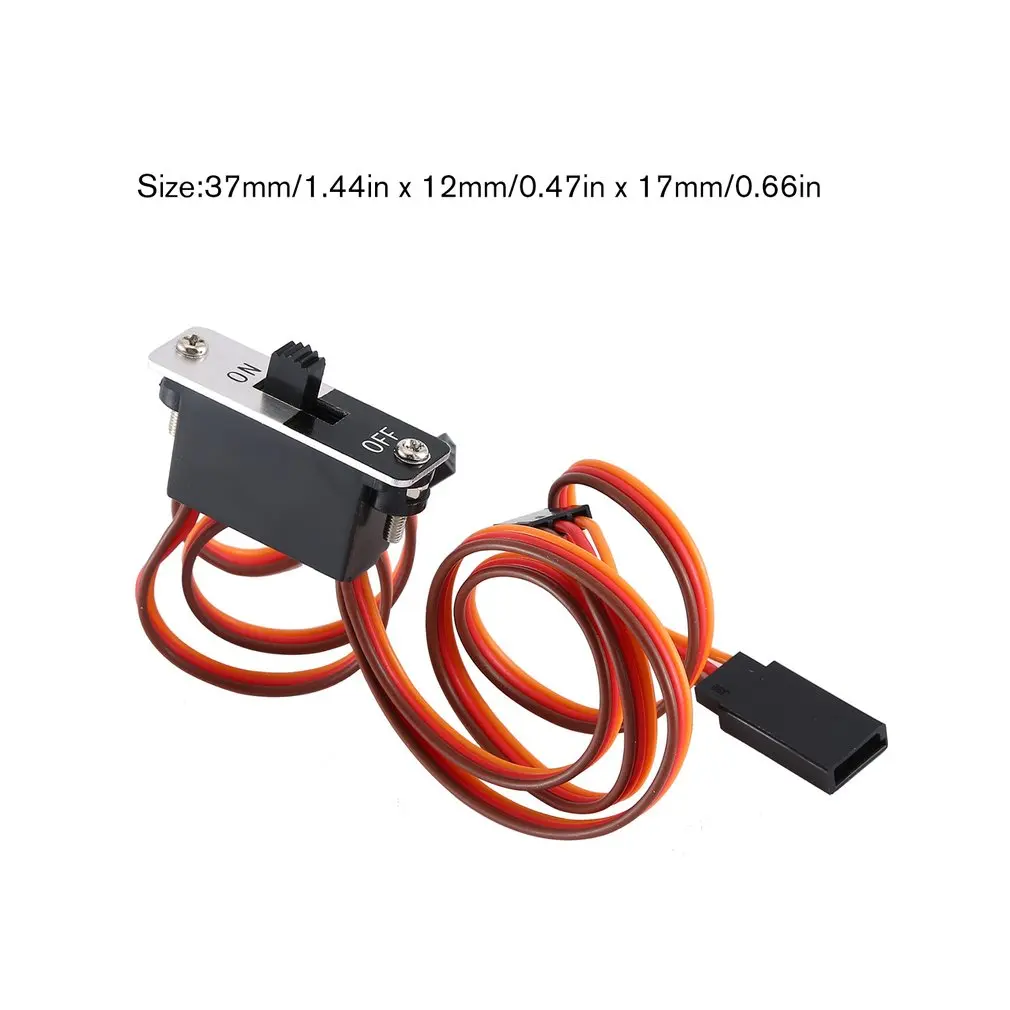 Upgrade 3 Way Medium On/Off Power Switch Wire Harness Cable with JR Connectors Plug Receiver Charge Port to RC Car Boat
Upgrade 3 Way Medium On/Off Power Switch Wire Harness Cable with JR Connectors Plug Receiver Charge Port to RC Car Boat