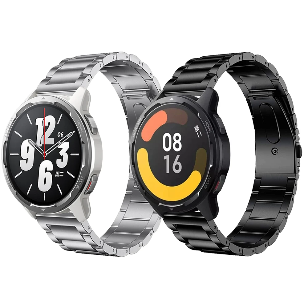 Титановый ремешок для Xiaomi Mi Watch Color 2, спортивный браслет для Mi Watch, металлический браслет с застежкой из нержавеющей стали
Титановый ремешок для Xiaomi Mi Watch Color 2, спортивный браслет для Mi Watch, металлический браслет с застежкой из нержавеющей стали