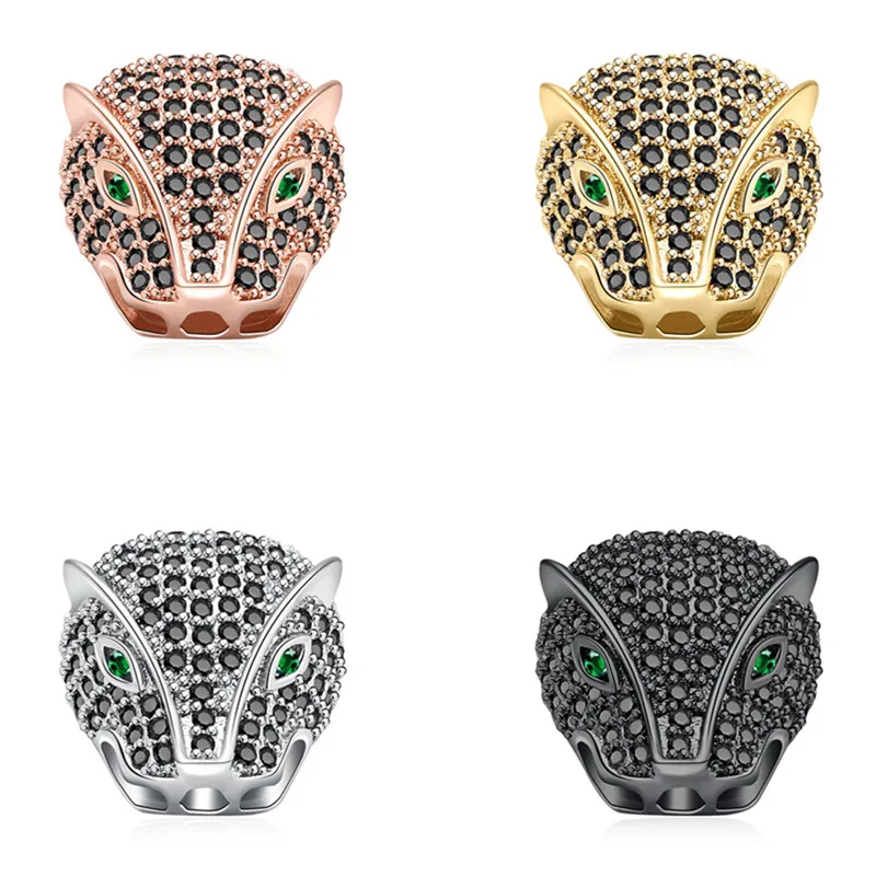 Green Eyes Leopard Head Cubic Zirconia Diy Bracelet Men's Beads For Jewelry Making Accessories Micro Pave CZ Copper Metal Animal
Green Eyes Leopard Head Cubic Zirconia Diy Bracelet Men's Beads For Jewelry Making Accessories Micro Pave CZ Copper Metal Animal