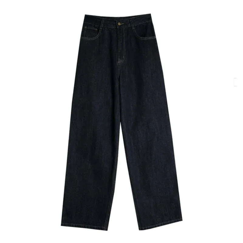 CHICEVER Casual Black Denim Pant For Women High Waist Full Length Patchwork Pockets Straight Jeans Female Summer Fashion Stylish
CHICEVER Casual Black Denim Pant For Women High Waist Full Length Patchwork Pockets Straight Jeans Female Summer Fashion Stylish