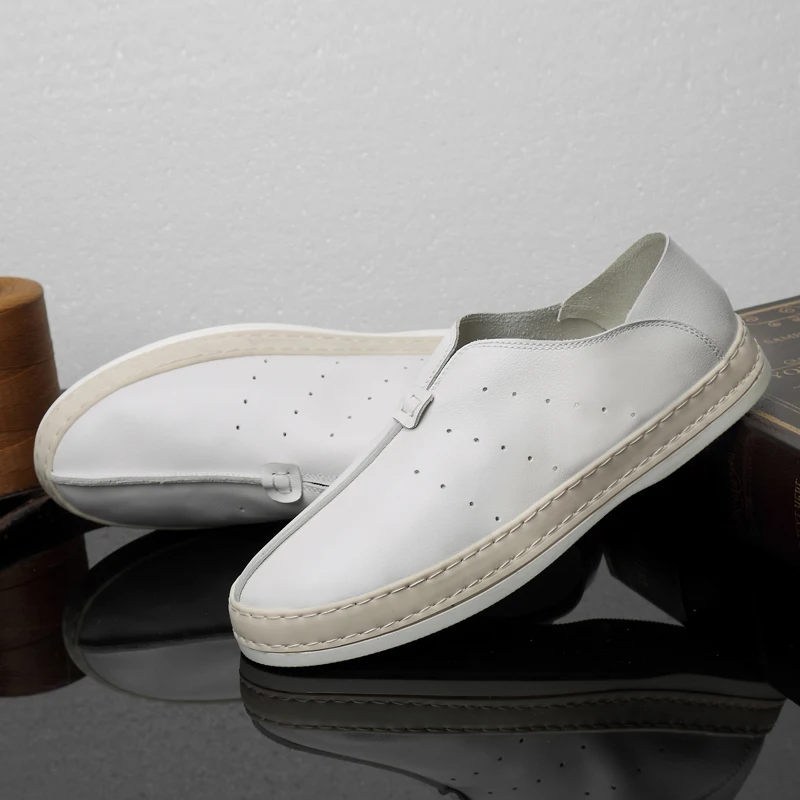 Sapatos Casual Men Casual Flat Shoes Leisure Men's Leather Fashion Zapatos Casuales Para Hombre De Cuero
Sapatos Casual Men Casual Flat Shoes Leisure Men's Leather Fashion Zapatos Casuales Para Hombre De Cuero