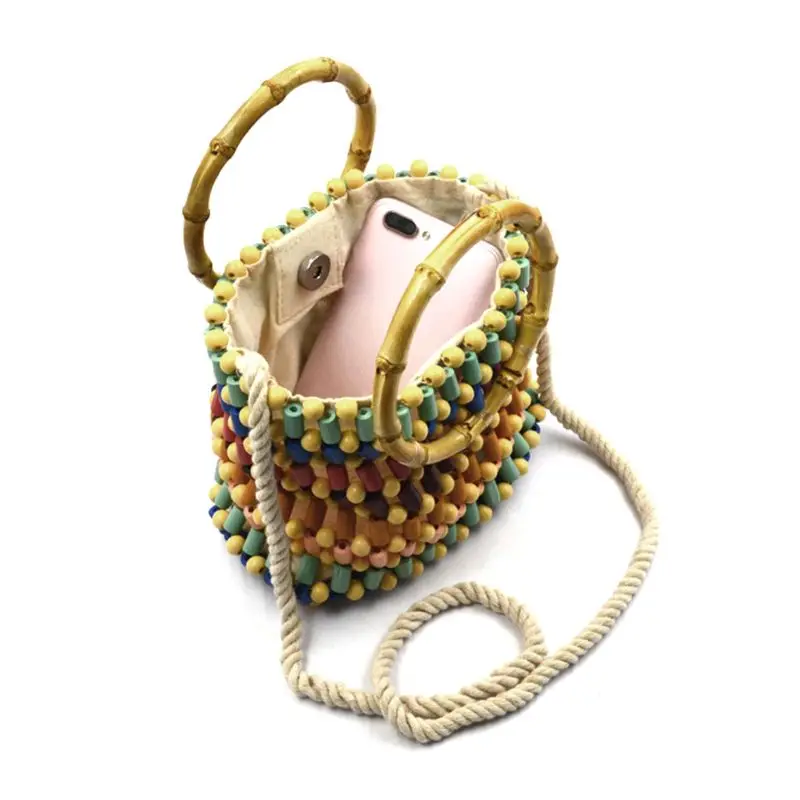 Fashion Bamboo Shoulder Bag Crossbody Messenger Holiday Summer Beach Bags for Women QXNC
Fashion Bamboo Shoulder Bag Crossbody Messenger Holiday Summer Beach Bags for Women QXNC