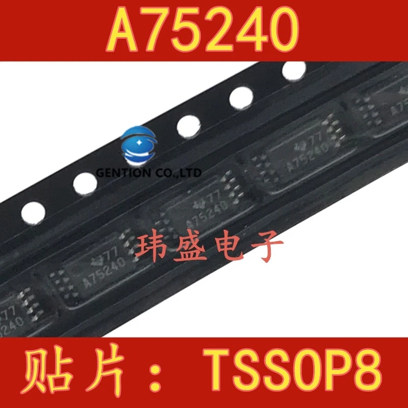 10 шт. A75240 SN75240PW TSSOP8 превышения напряжения и тока температура устройства в наличии 100% новый и оригинальный
10 шт. A75240 SN75240PW TSSOP8 превышения напряжения и тока температура устройства в наличии 100% новый и оригинальный