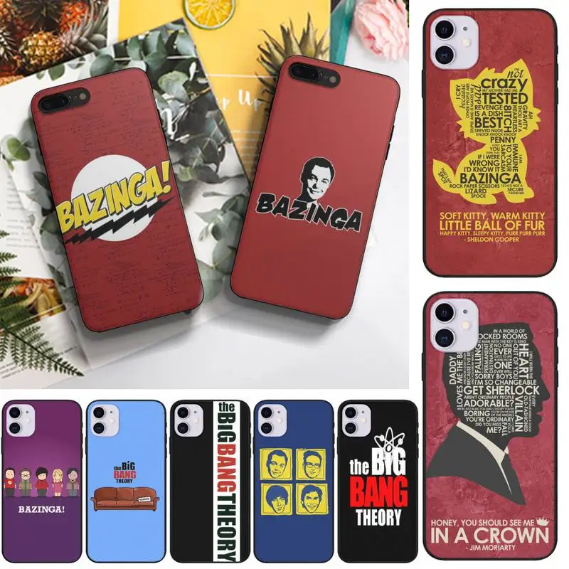 Bazinga The Big Bang Theory Phone Case Fundas Shell Cover For Iphone 6 6s 7 8 Plus Xr X Xs 11 12 13 Mini Pro Max
Bazinga The Big Bang Theory Phone Case Fundas Shell Cover For Iphone 6 6s 7 8 Plus Xr X Xs 11 12 13 Mini Pro Max