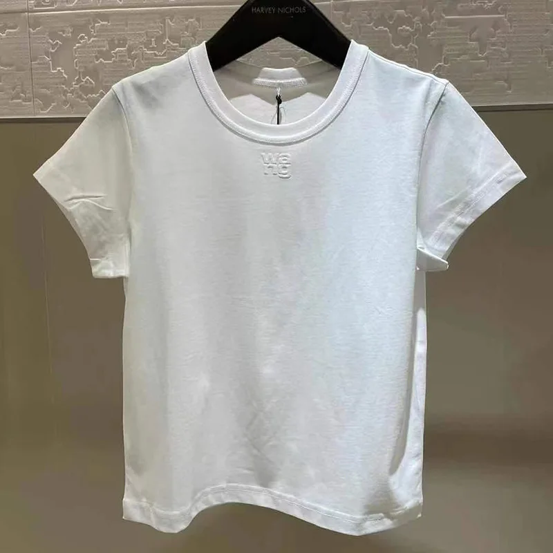 2021 New Summer Casual Ladies T-shirt Letter Print High Quality Women Tee Round Neck Loose Fashion Elegant Female Tops T700
2021 New Summer Casual Ladies T-shirt Letter Print High Quality Women Tee Round Neck Loose Fashion Elegant Female Tops T700
