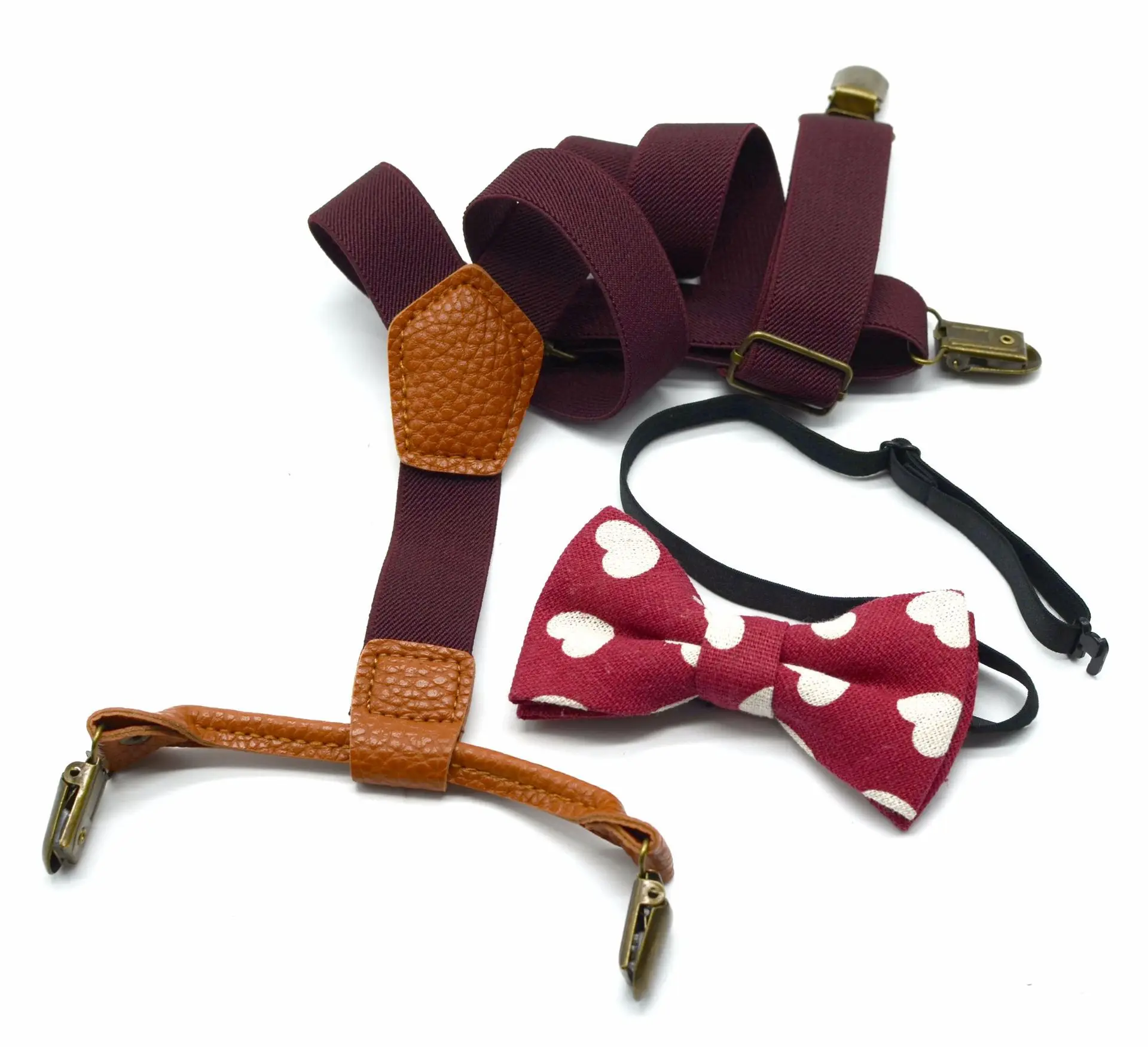 Maikun Children's Fashion Suspenders With Bowtie Solid Color Strap Printed Suit Elastic Strap 4 Clip Wedding Ties Accessories
Maikun Children's Fashion Suspenders With Bowtie Solid Color Strap Printed Suit Elastic Strap 4 Clip Wedding Ties Accessories