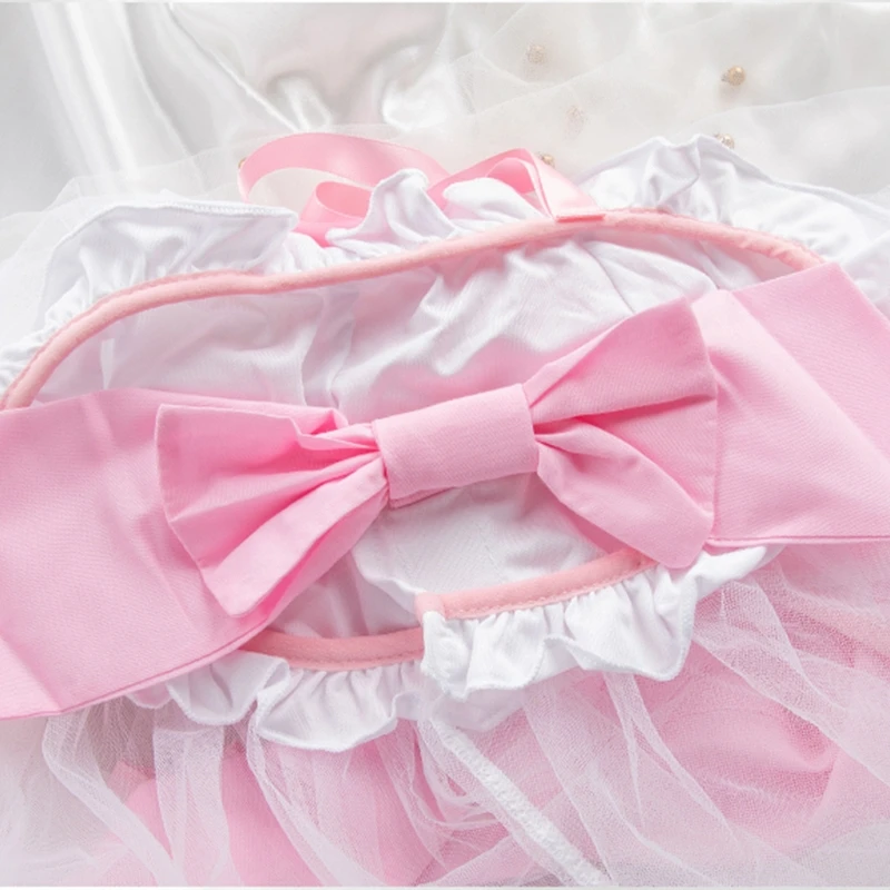 Japanese School Girl Lingerie Set Lapel Bowtie Backless Pleated Sheer Tulle Dress with Thongs Sailor Uniform Cosplay Nightwear 
Japanese School Girl Lingerie Set Lapel Bowtie Backless Pleated Sheer Tulle Dress with Thongs Sailor Uniform Cosplay Nightwear