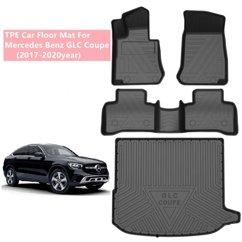 GLC Car Interior Accessories Floor Mat for Mercedes Benz GLC Coupe Durable TPE ECO Material Carpet Full Set with Trunk Mat
GLC Car Interior Accessories Floor Mat for Mercedes Benz GLC Coupe Durable TPE ECO Material Carpet Full Set with Trunk Mat