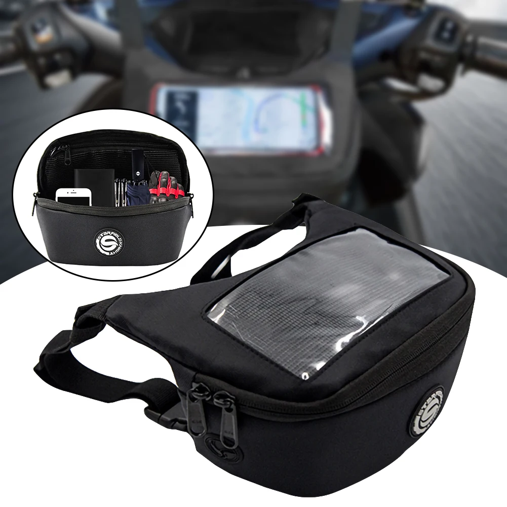 Multifunction Motorcycle Handlebar Bag Fuel Tank Bag Windscreen Bag Mobile Phone Touch Screen Earphone Bag For Gts300 Tmax 560
Multifunction Motorcycle Handlebar Bag Fuel Tank Bag Windscreen Bag Mobile Phone Touch Screen Earphone Bag For Gts300 Tmax 560