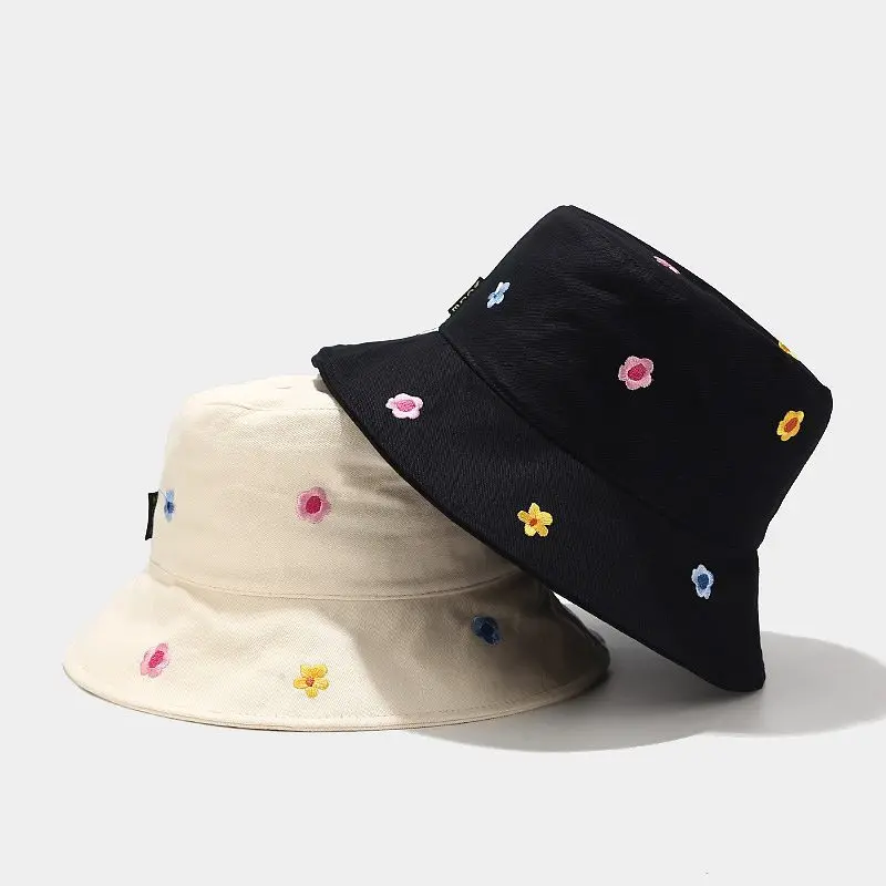 Cotton flower embroidery Bucket Hat Fisherman Hat outdoor travel hat Sun Cap Hats for Men and Women 250
Cotton flower embroidery Bucket Hat Fisherman Hat outdoor travel hat Sun Cap Hats for Men and Women 250