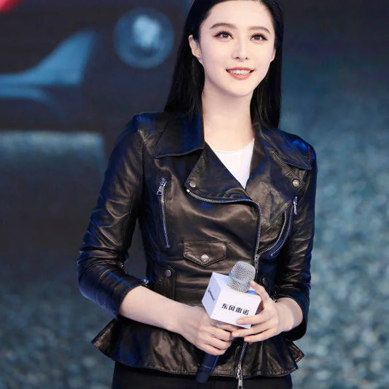 Autumn 2021 new Haining sheep leather clothes women's slim short jacket coat large women's fashion
Autumn 2021 new Haining sheep leather clothes women's slim short jacket coat large women's fashion