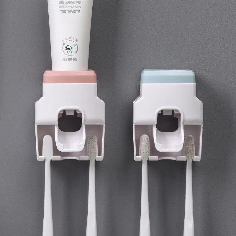 Automatic Toothpaste Dispenser Squeezer Toothpaste Dust-proof Toothbrush Holder Wall Mount Stand Bathroom Accessories
Automatic Toothpaste Dispenser Squeezer Toothpaste Dust-proof Toothbrush Holder Wall Mount Stand Bathroom Accessories
