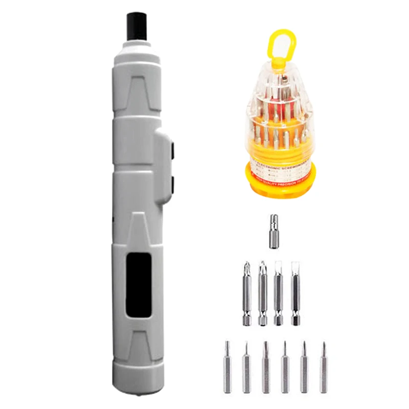 Mini Cordless Electric Power Screwdriver Rechargeable Pen Type Small Screwdriver JS22 
Mini Cordless Electric Power Screwdriver Rechargeable Pen Type Small Screwdriver JS22