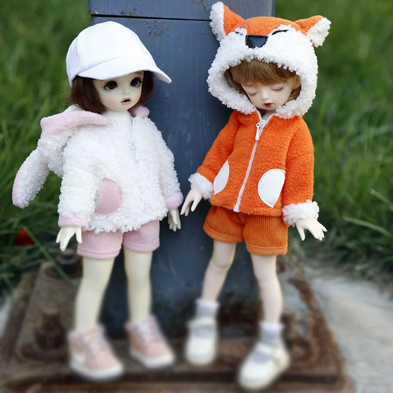 1/6 YOSD baby clothes cute BJD SD clothes animal suit cute animal doll clothes coat+pant Doll accessories
1/6 YOSD baby clothes cute BJD SD clothes animal suit cute animal doll clothes coat+pant Doll accessories