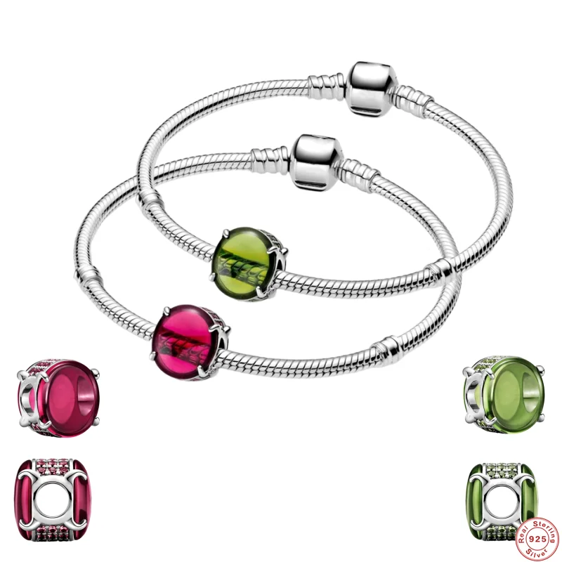 MC 1Set 925 Sterling Silver 16-21cm Silver Color Snake Chain Bracelet With Egg-shaped Opal Beads Charm DIY Bead Bangles Jewelry
MC 1Set 925 Sterling Silver 16-21cm Silver Color Snake Chain Bracelet With Egg-shaped Opal Beads Charm DIY Bead Bangles Jewelry