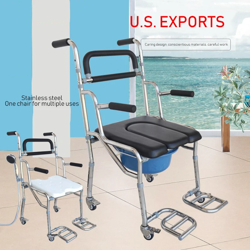 200-2U Elderly Toilet Chair Pedal Wheelchair Toilet Toilet Disabled Care Stainless Steel Can Be Modified
200-2U Elderly Toilet Chair Pedal Wheelchair Toilet Toilet Disabled Care Stainless Steel Can Be Modified
