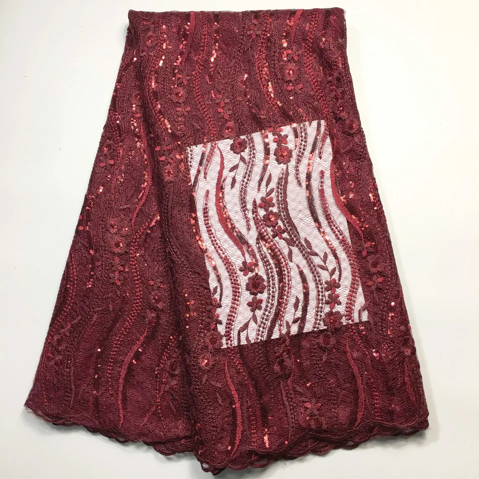 African lace fabric 2021 high quality lace with Sequins/ Nigerian lace fabrics For Party Dress 5 Yards VM35491 French tulle lace
African lace fabric 2021 high quality lace with Sequins/ Nigerian lace fabrics For Party Dress 5 Yards VM35491 French tulle lace