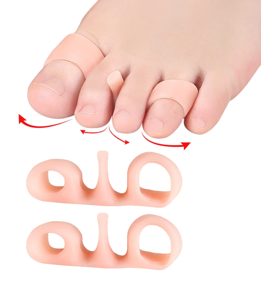 200Pieces=100Pairs Toe Separator Silicone Orthosis Protector Corrector Hammer Bunion Foot Care Tools Pedicure Male / Female
200Pieces=100Pairs Toe Separator Silicone Orthosis Protector Corrector Hammer Bunion Foot Care Tools Pedicure Male / Female