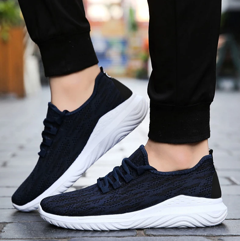 Men Shoes 2021 New sports shoes men's trend Korean flying woven breathable upper running fashion casual Zapatillas Hombre
Men Shoes 2021 New sports shoes men's trend Korean flying woven breathable upper running fashion casual Zapatillas Hombre
