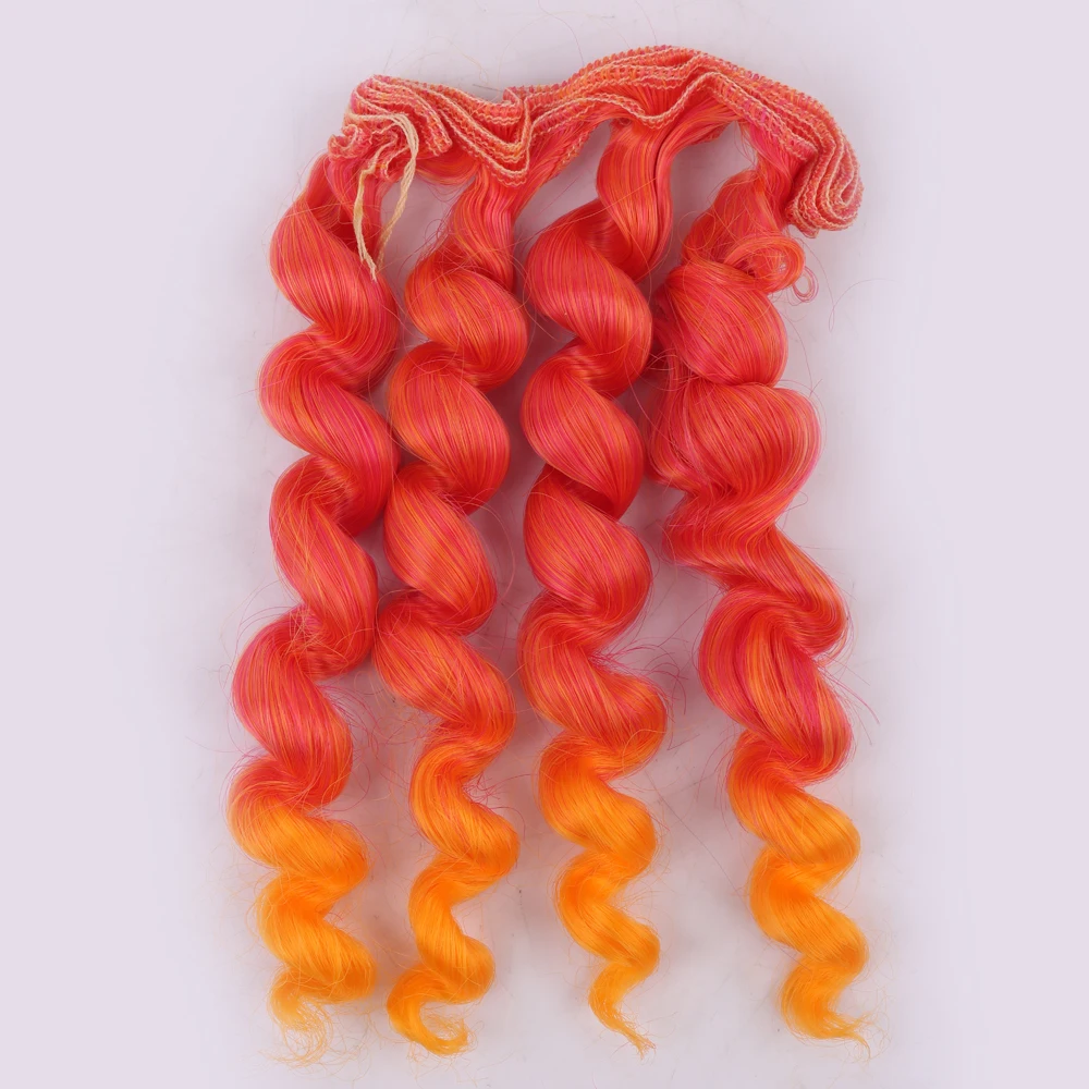 Aidolla 15*100cm Doll Wig Colorful Curly Wig for 1/3 1/4 1/6 Bjd Sd American Doll Toys DIY
Aidolla 15*100cm Doll Wig Colorful Curly Wig for 1/3 1/4 1/6 Bjd Sd American Doll Toys DIY