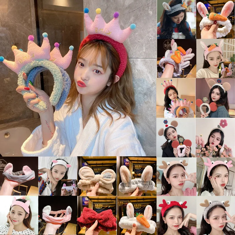 26 style Woman Lovely Cartoon Headband Bow Elastic Hairband Wash Face Turban Girls Cute Hair Holder Ladies Band Hair Accessories
26 style Woman Lovely Cartoon Headband Bow Elastic Hairband Wash Face Turban Girls Cute Hair Holder Ladies Band Hair Accessories