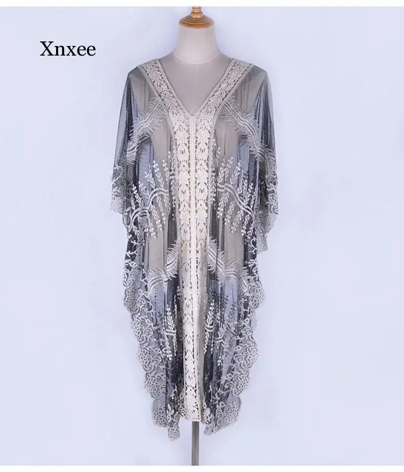 Women Deep V Neck Lace Blouse Ladies Elegant Hollow Stitching Bowknot White Shirts Tops Mesh Transparent Long Sleeve Clothing
Women Deep V Neck Lace Blouse Ladies Elegant Hollow Stitching Bowknot White Shirts Tops Mesh Transparent Long Sleeve Clothing