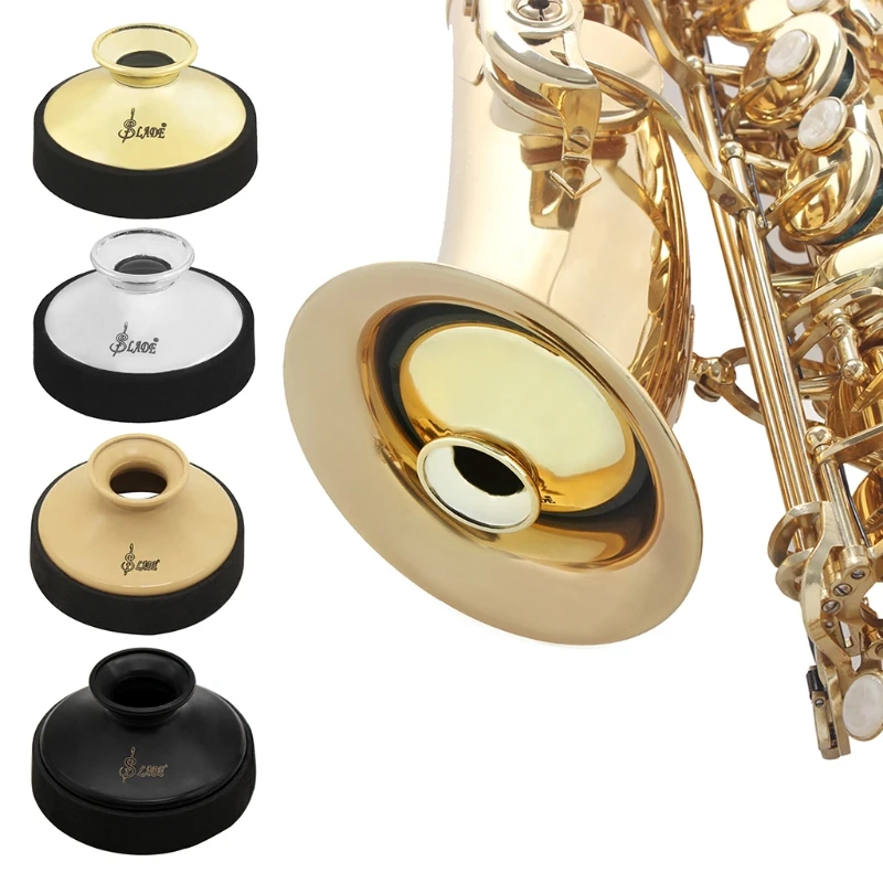 Легкий глушитель ABS для альт саксофона музыкальный инструмент|Латунные детали и