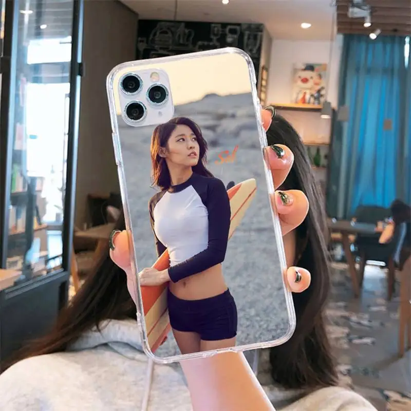Seol Hyun Kpop Aoa Sexy Girl Phone Case Transparent for iPhone 6 7 8 11 12 s mini pro X XS XR MAX Plus cover funda shell
Seol Hyun Kpop Aoa Sexy Girl Phone Case Transparent for iPhone 6 7 8 11 12 s mini pro X XS XR MAX Plus cover funda shell
