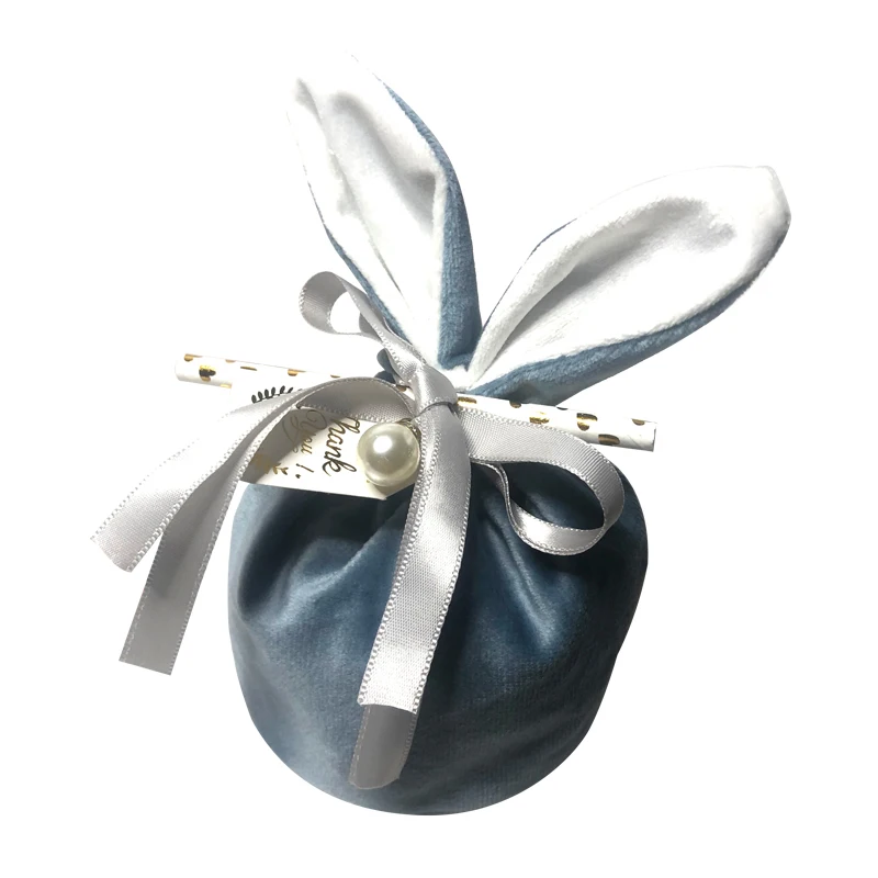 20Pcs/Lot Wedding Candy Bag With Rabbit Ears Pearls High-Grade Velvet Cloth With Souvenir Gift Packing Bags Party Supplies
20Pcs/Lot Wedding Candy Bag With Rabbit Ears Pearls High-Grade Velvet Cloth With Souvenir Gift Packing Bags Party Supplies