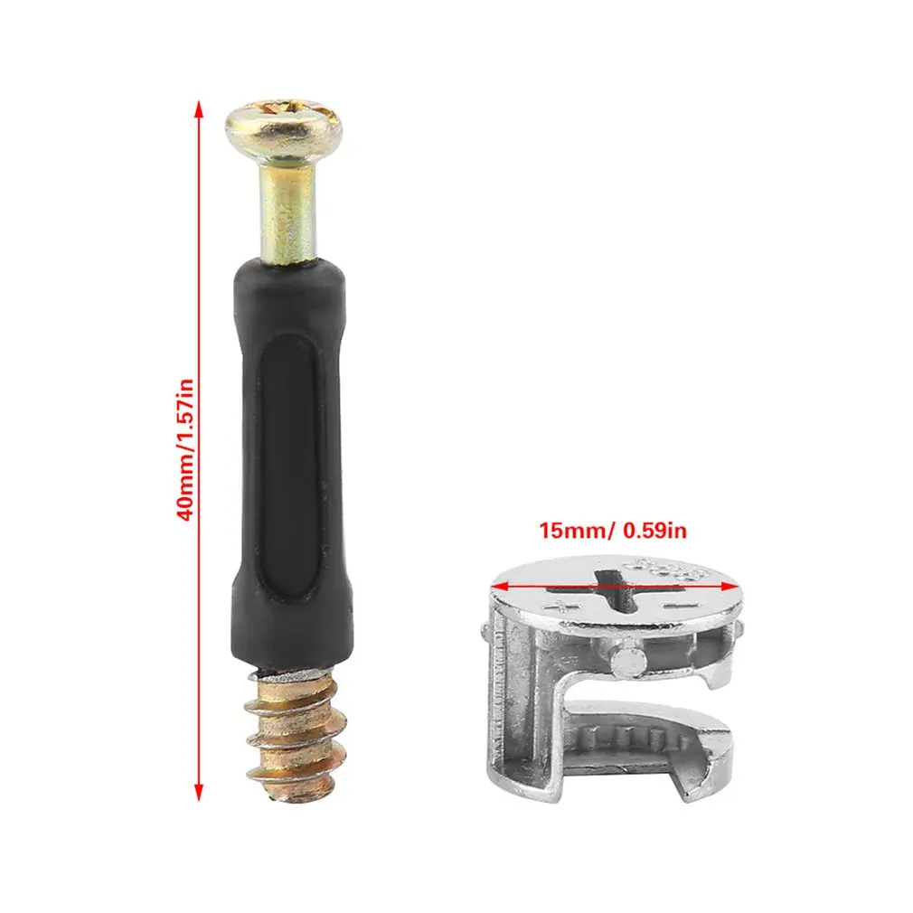 25 Sets Furniture Fixing Parts Thickened 3 In 1 Connector Plastic Carbon Steel Threaded Rod Set For Furniture
25 Sets Furniture Fixing Parts Thickened 3 In 1 Connector Plastic Carbon Steel Threaded Rod Set For Furniture