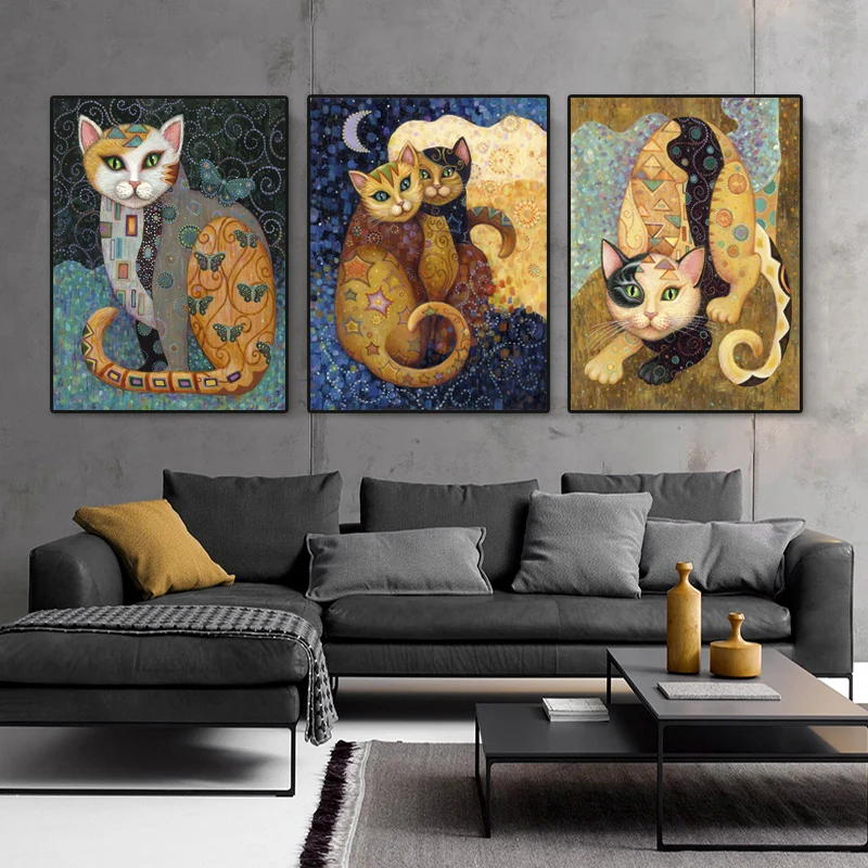 Famous Klimt Canvas Painting Vintage Animal Posters Prints for Home Living Room Decor Cheap Dropshipping Wall Art Canvas Prints
Famous Klimt Canvas Painting Vintage Animal Posters Prints for Home Living Room Decor Cheap Dropshipping Wall Art Canvas Prints