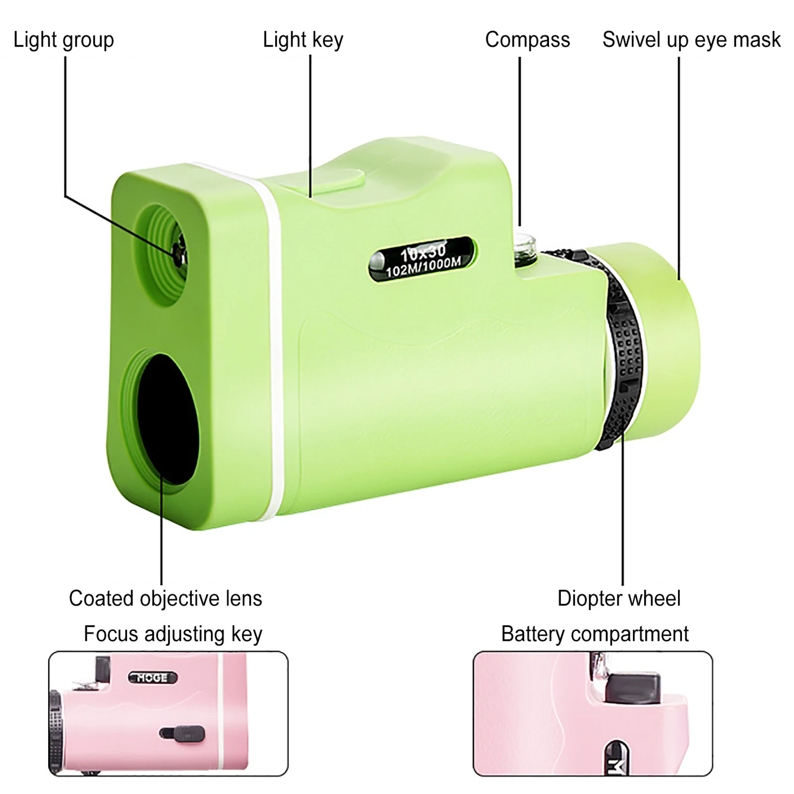 Night Vision Monocular With LED Light 10x30 Optics Scope Outdoor Mobile Night Vision Telescope
Night Vision Monocular With LED Light 10x30 Optics Scope Outdoor Mobile Night Vision Telescope