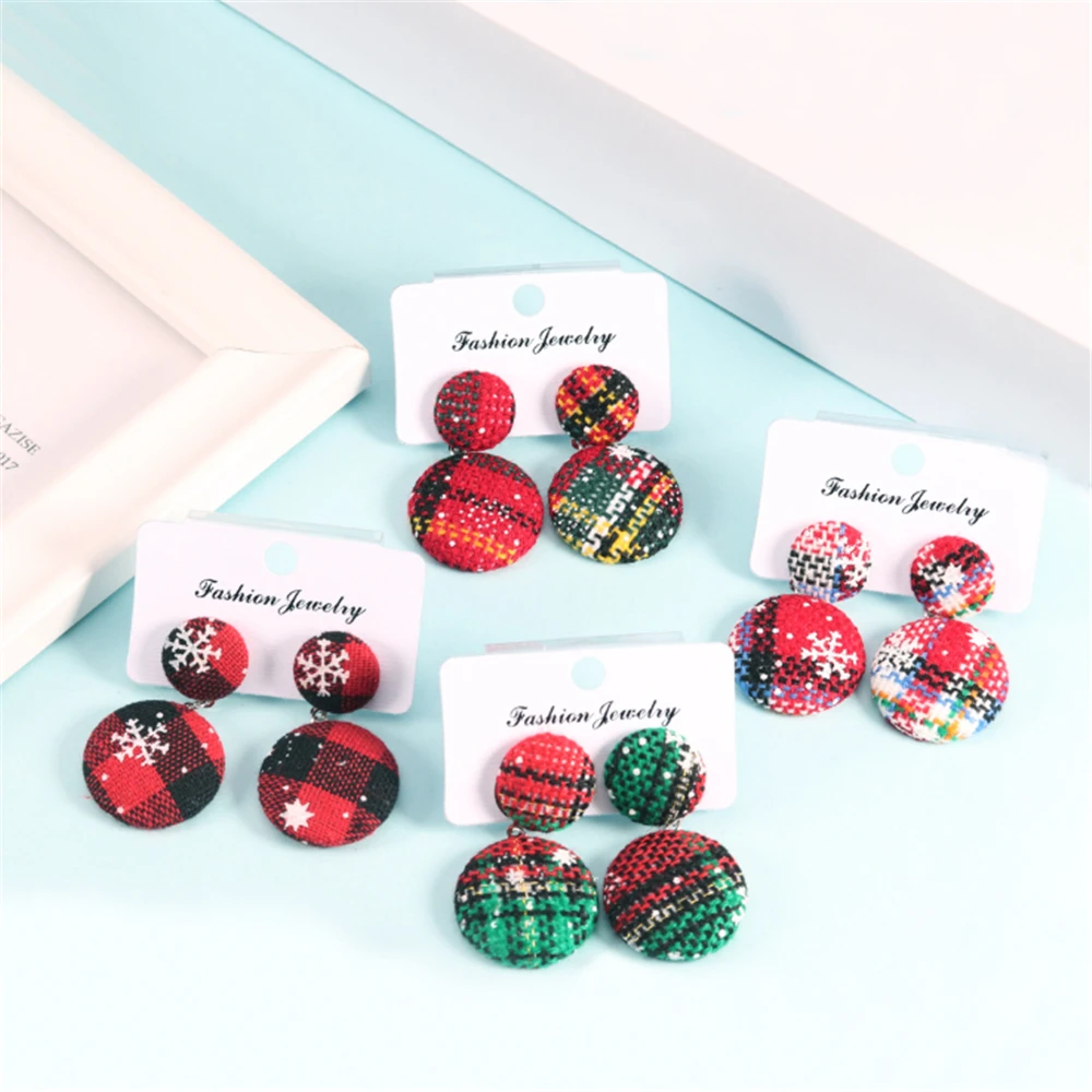Elegance Stud Earrings for Women Fashion Christmas Earrings Girls Round Snowflake Pattern Jewelry Accessories
Elegance Stud Earrings for Women Fashion Christmas Earrings Girls Round Snowflake Pattern Jewelry Accessories