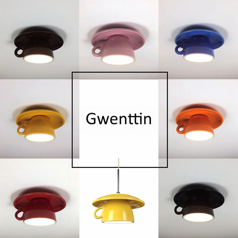 Modern Ceramic Cup Led Ceiling Lights Living Room Lamp Hanging Ceiling Lighting Kitchen Light Fixtures Home Decor Bedroom Lamp
Modern Ceramic Cup Led Ceiling Lights Living Room Lamp Hanging Ceiling Lighting Kitchen Light Fixtures Home Decor Bedroom Lamp