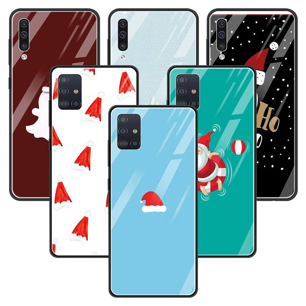 Christmas hat&stocking Glass Case For Samsung A71 A52 A51 A91 A81 A72 A41 A31 A21s A21 A11 A01 M51 M31 M21 Silicone Shell Fundas
Christmas hat&stocking Glass Case For Samsung A71 A52 A51 A91 A81 A72 A41 A31 A21s A21 A11 A01 M51 M31 M21 Silicone Shell Fundas