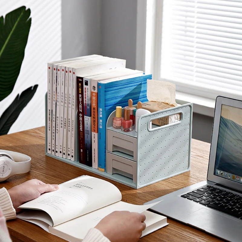 Desktop Multifunctional Bookshelf Storage Rack Office Drawer Type File Shelf Holder Creative Book Stand 
Desktop Multifunctional Bookshelf Storage Rack Office Drawer Type File Shelf Holder Creative Book Stand