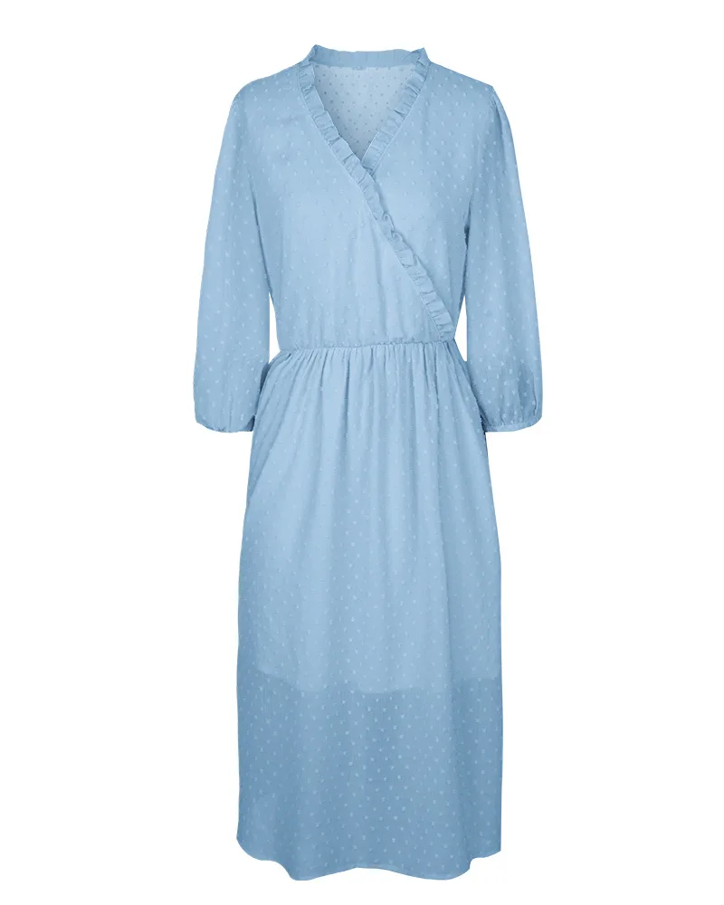 Summer 2021 women's long section of solid color dress casual fashion waist was thin waist skirt resort beach sundress Women
Summer 2021 women's long section of solid color dress casual fashion waist was thin waist skirt resort beach sundress Women