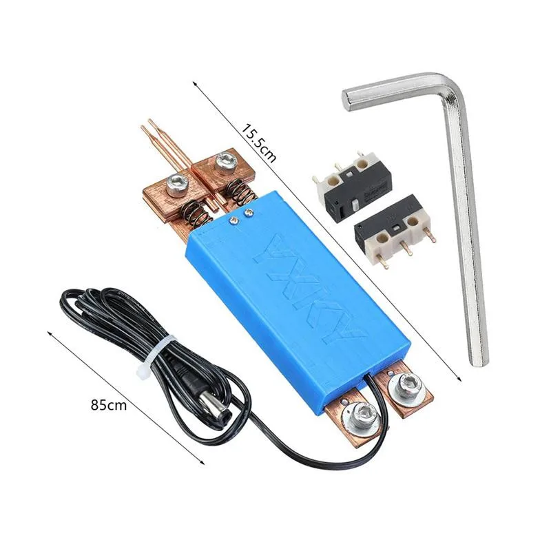 4-12V Integrated Spot Welding Welder Pen Automatic Trigger Weld Mini Spot Welding Welder Machine Accessory For 18-650 Battery
4-12V Integrated Spot Welding Welder Pen Automatic Trigger Weld Mini Spot Welding Welder Machine Accessory For 18-650 Battery